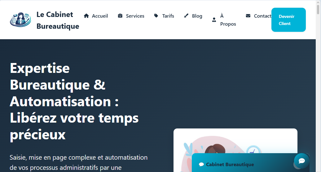 Projet site école